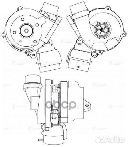 Турбокомпрессор LAT 0901 luzar
