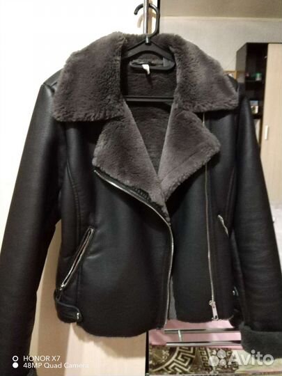 Дублёнка женская, натуральная. 42