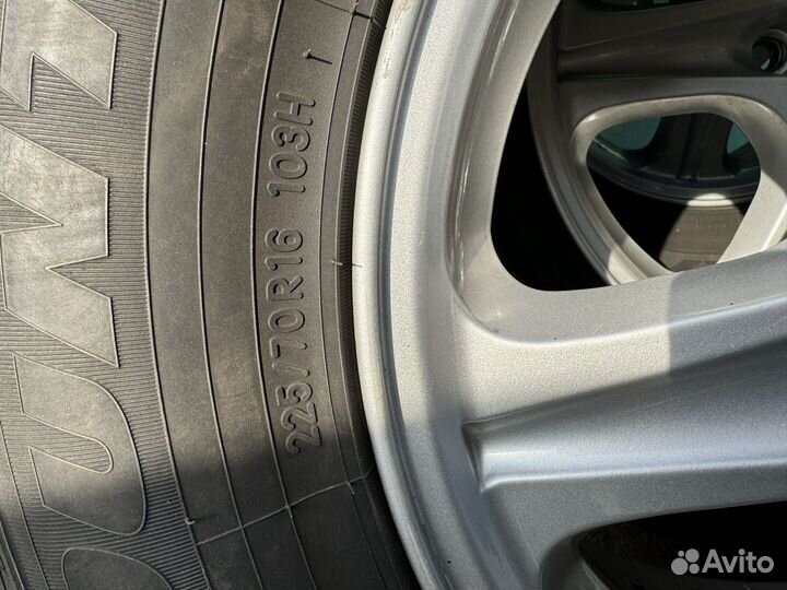 Литые диски r16 с резиной