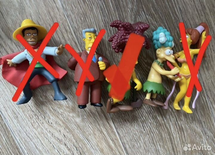Фигурки симпсонов The Simpsons