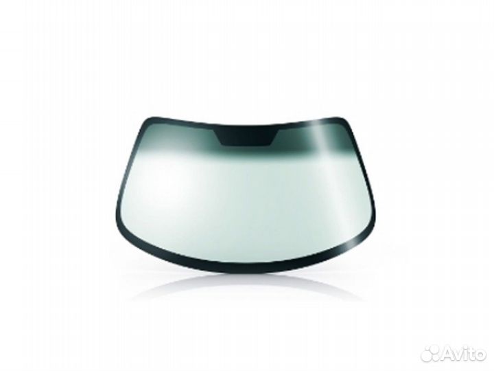 Стекло дверное левое в сборе малое JCB