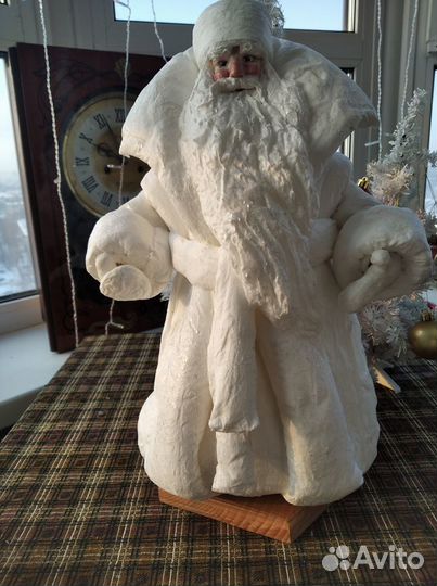 Ватный дед Мороз и Снегурочка