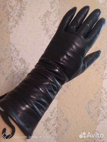 Перчатки кожа