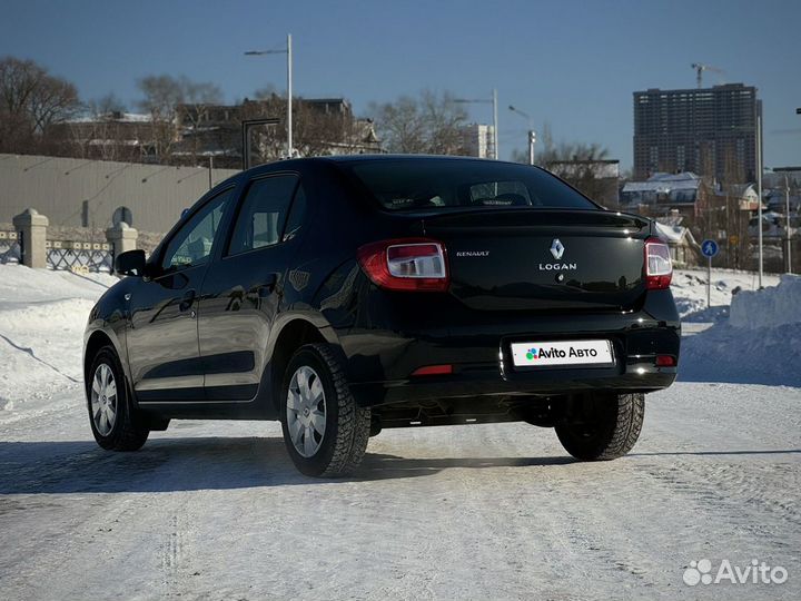 Renault Logan 1.6 МТ, 2017, 125 000 км