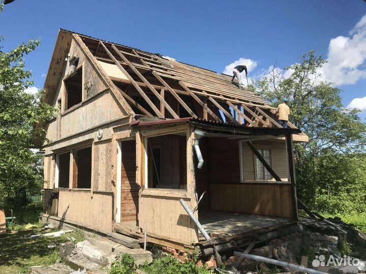 Демонтаж любых построек