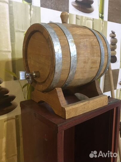 Боченок дубовый 5л для напитков