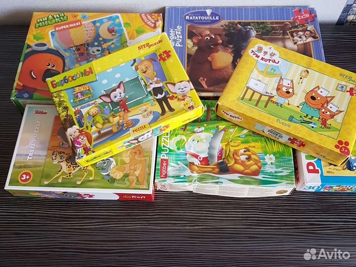 Развивающие игрушки. Пазлы
