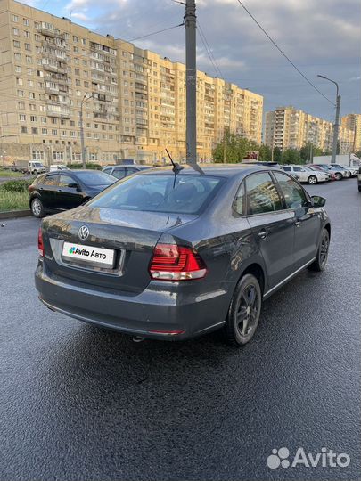 Volkswagen Polo 1.6 AT, 2017, 153 000 км