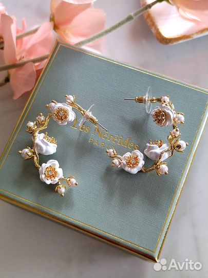 Серьги колье браслет Les Nereides