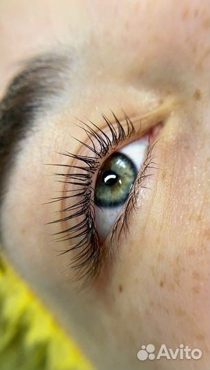 Оформление бровей и ламинирование ресниц