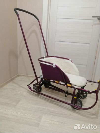 Санки коляска ника