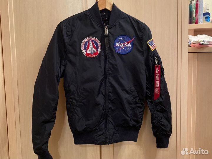 Куртка бомбер alpha industries