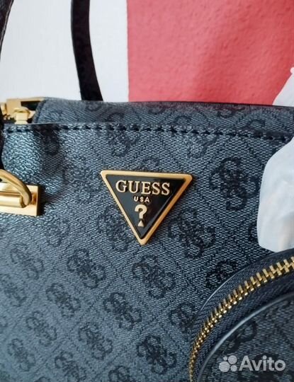 Сумка Guess Alexie satchel новая