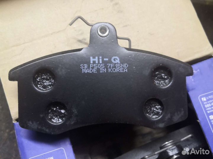 Передние тормозные колодки ваз