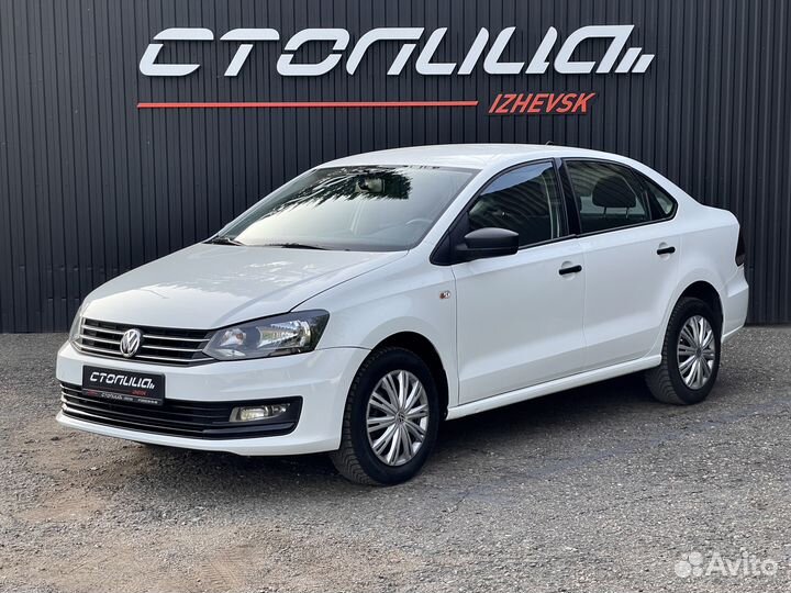 Volkswagen Polo 1.6 AT, 2019, 62 160 км