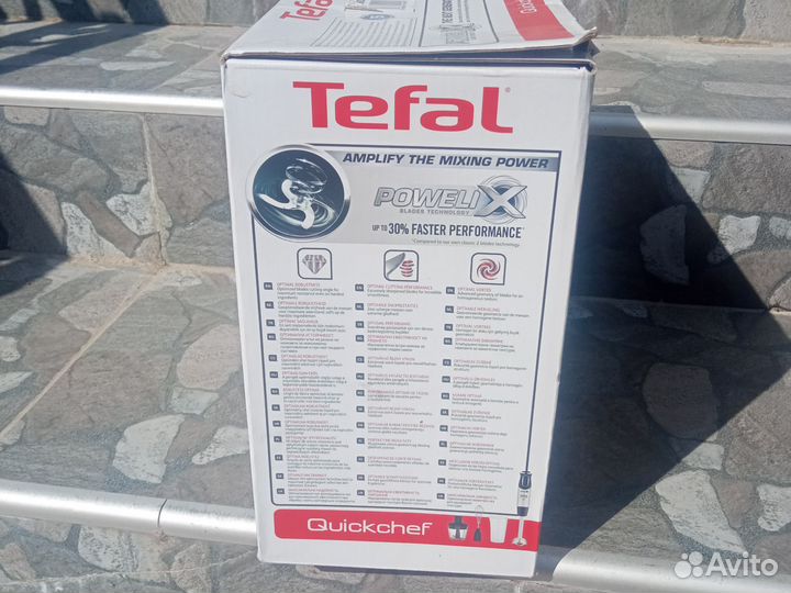 Блендер погружной новый, Tefal модель: HB655