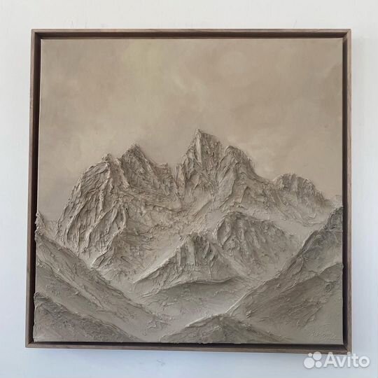 Интерьерная картина текстурная