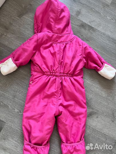 Комбинезон демисезонный 80 размер шапка в подарок