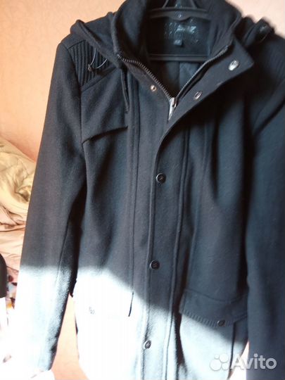 Куртка из драпа SAZ размер 48-50, подтяжки мужские