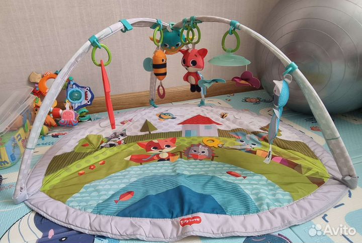 Развивающий коврик tiny love сказочный лес
