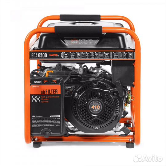 Бензиновый генератор Daewoo GDA 6500