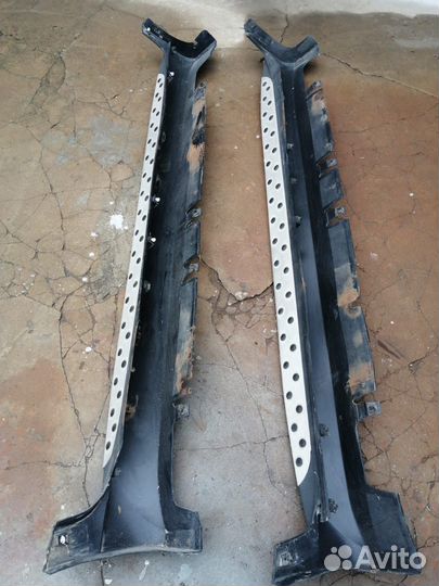 Подножки пороги на кия спортеж 3