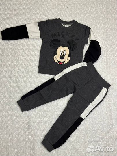 Костюм детский H&M для мальчика на флисе 104 98 92