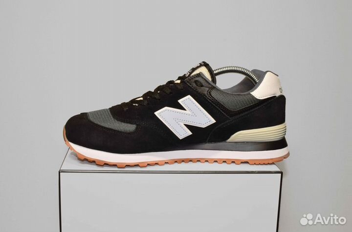 New Balance 574 Classic (42-46, Черные, Примерка)