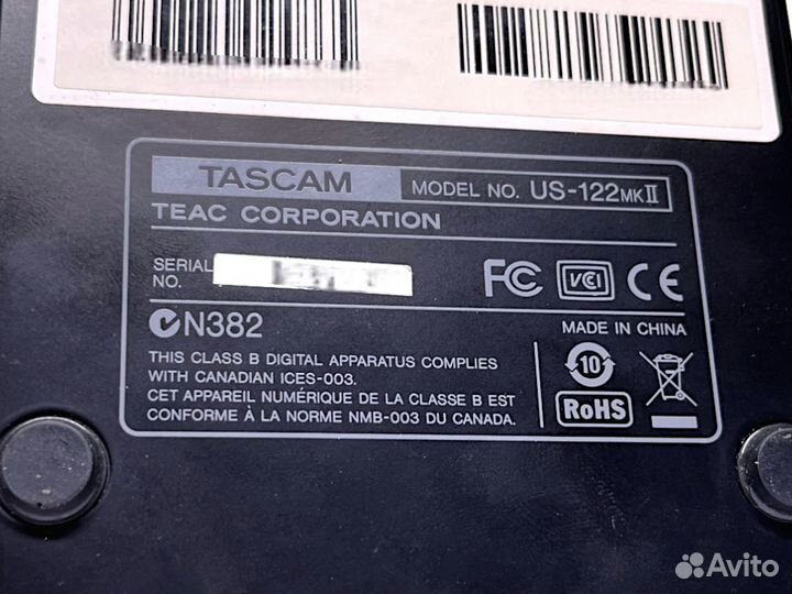 Звуковая карта Tascam US-122mkii