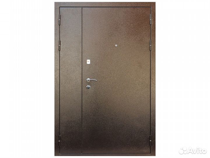 Дверь входная двухстворчатая модель К-7