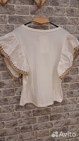 Футболка женская белая