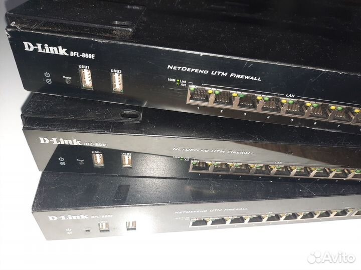 Гигабитный межсетевой экран D-Link DFL-860E
