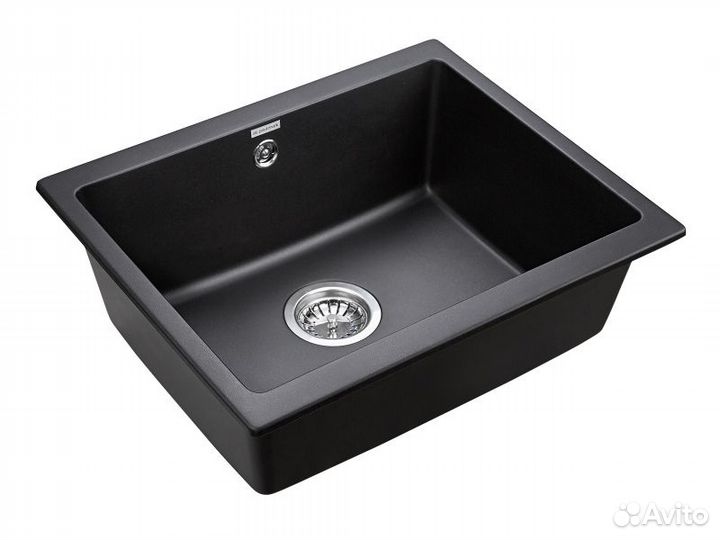 Кухонная мойка Paulmark Gera 55 PM205546-BL Черная