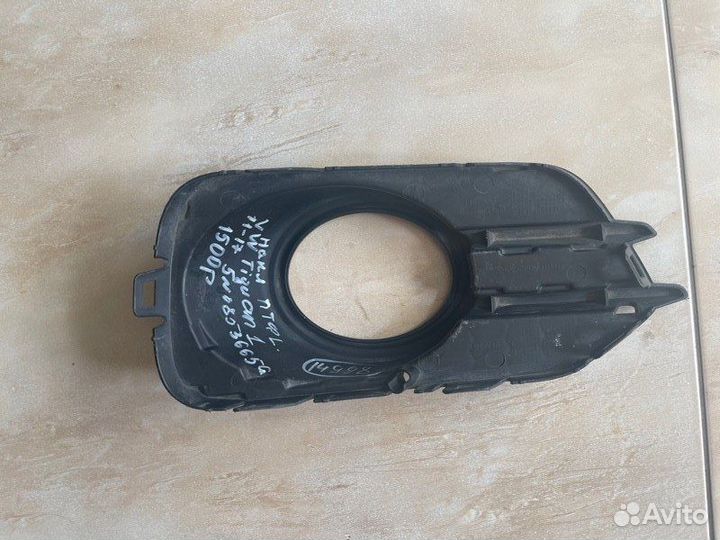 Накладка птф левая Volkswagen Tiguan 1 С 2011 По