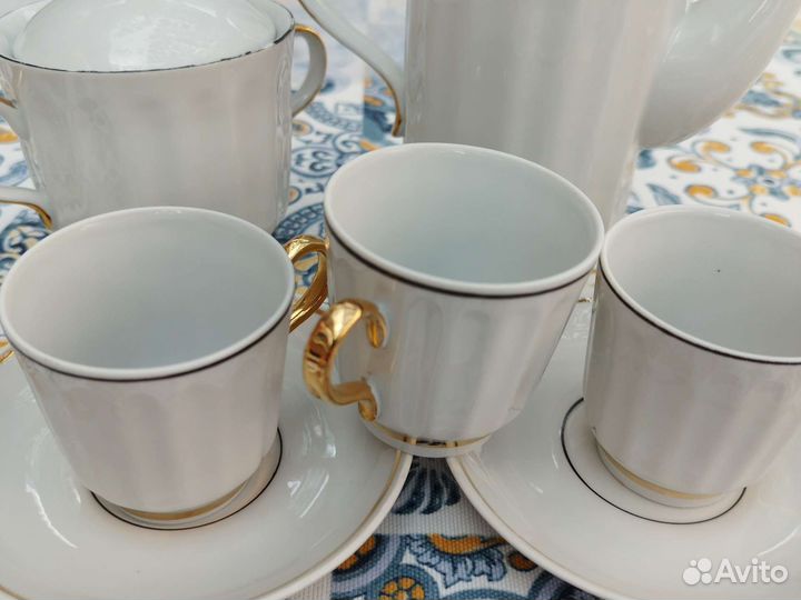 Сервиз кофейный не полный комплект