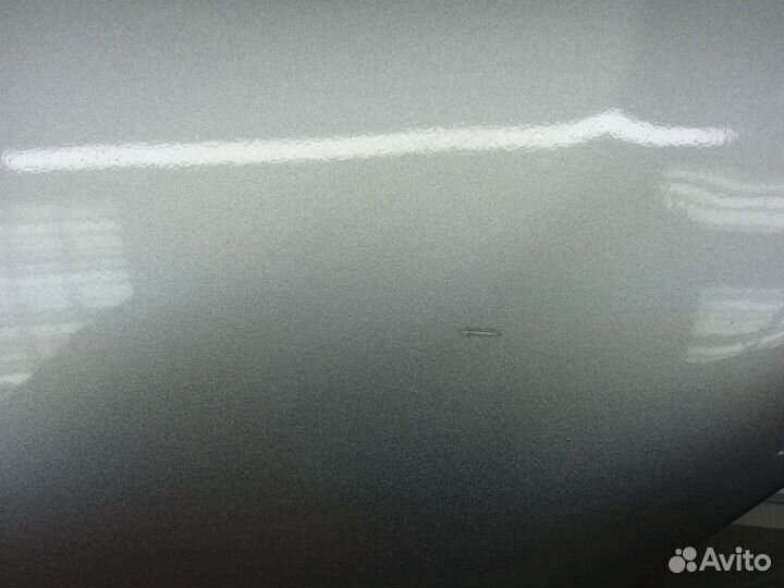 Бампер передний Hyundai solaris 2017- Серебристый