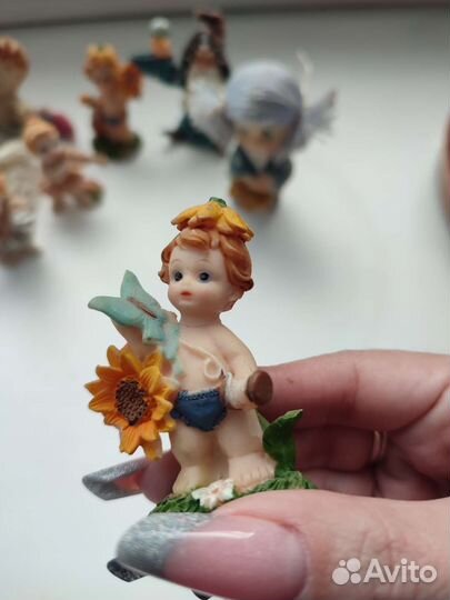 Фигурки куколки (полистоун)