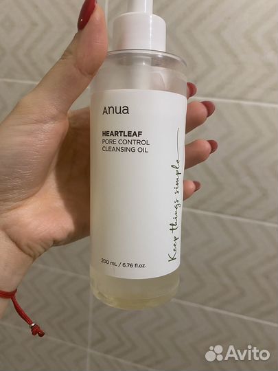 Гидрофильно масло для снятия макияжа Anua