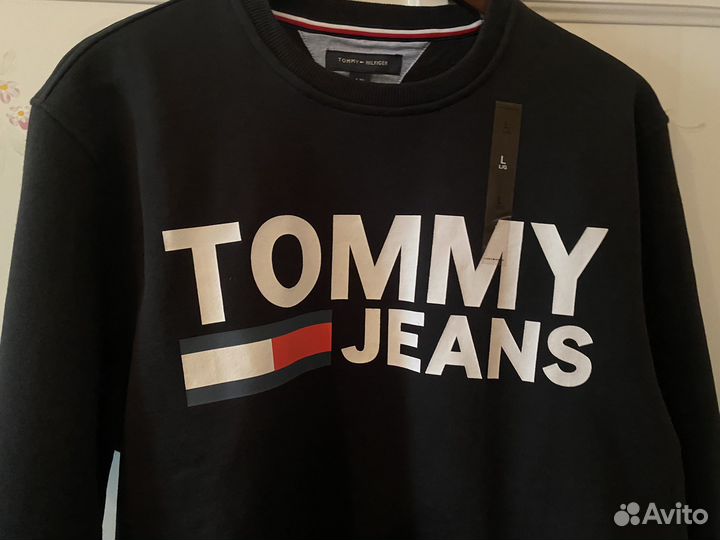 Толстовка мужская Tommy Hilfiger L, XL новая