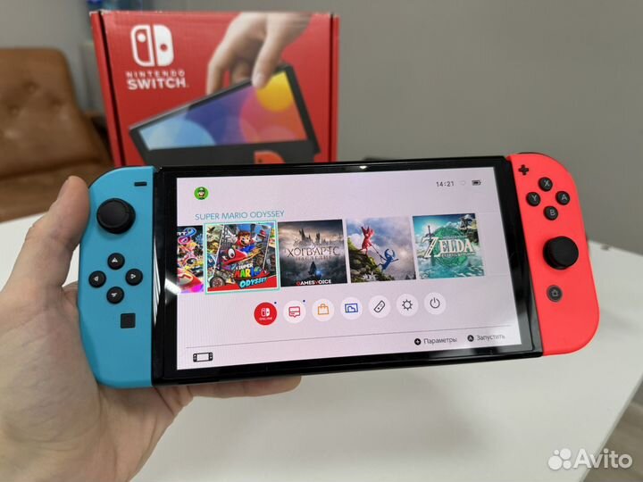 Nintendo switch oled прошитая