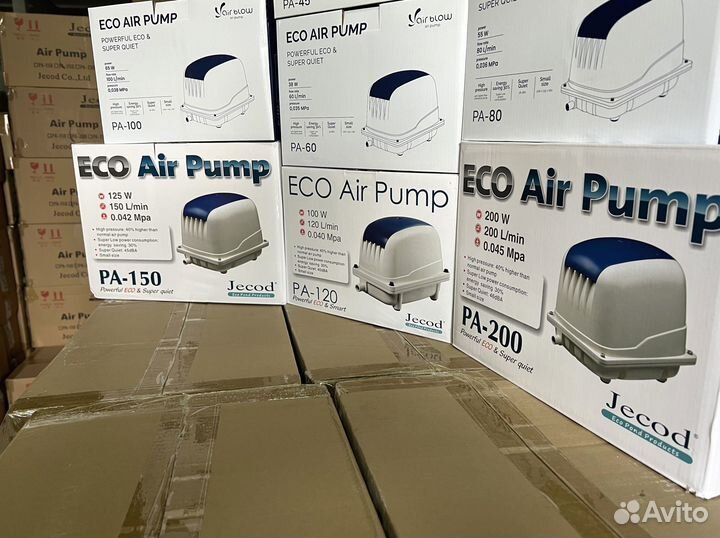 Компрессор Jecod PA-80 для септика и пруда