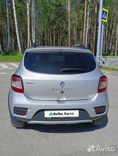 Renault Sandero Stepway 1.6 AT, 2017, 114 000 км