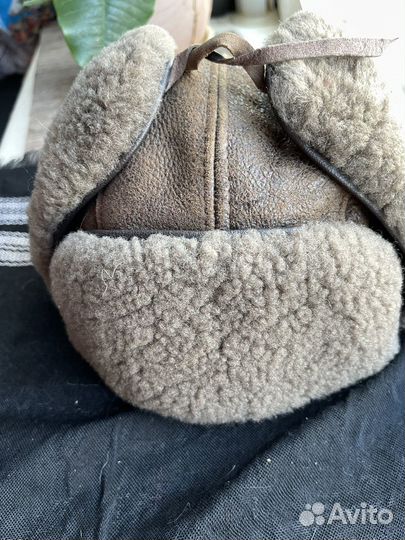 Шапка ушанка мужская натуральная