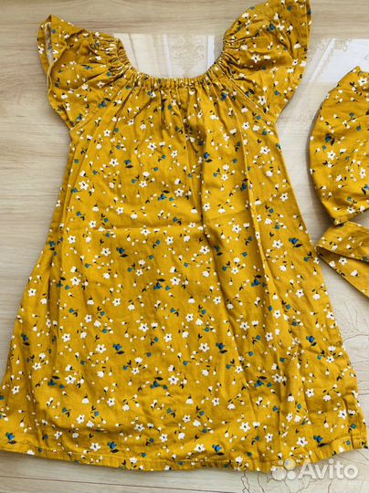 Летнее платье для девочки 104 р