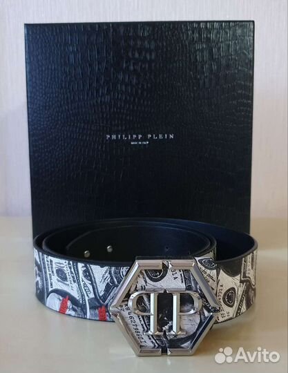 Ремень Philipp Plein 100 см. Оригинал