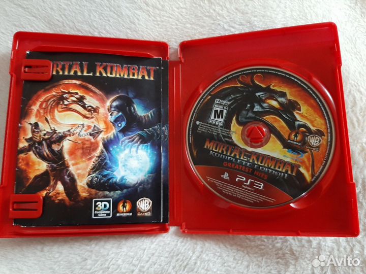 Игры PS3 Mortal Kombat PS3 Диск