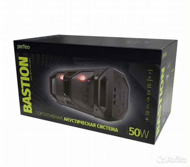 Bluetooth колонка Perfeo Bastion 50Вт