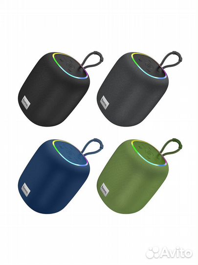 Колонка портативная hoco HC14, 1200mAh, зеленый