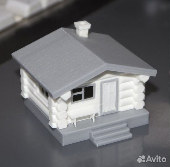 Домик стрелочника. 1/120 железная дорога, тт 12mm