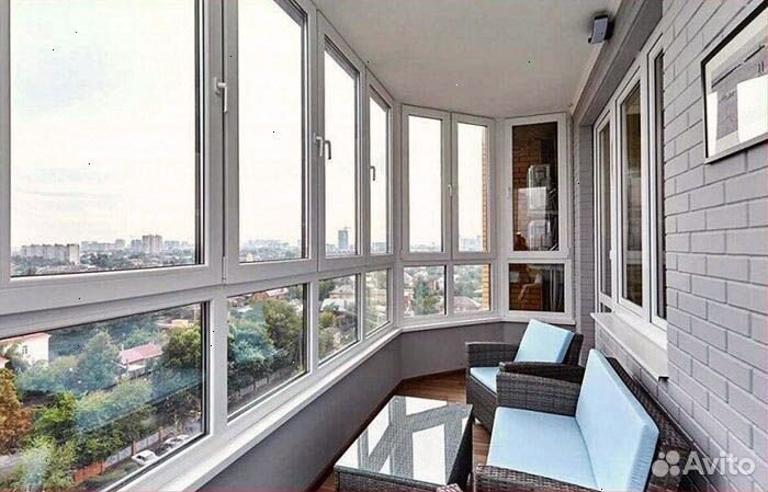 Остекление балконов и лоджий